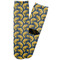 Fish Adult Crew Socks - Single Pair - Front and Back