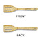 Fish Bamboo Slotted Spatulas - Single Sided - APPROVAL