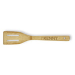 Fish Bamboo Slotted Spatula - Single Sided (Personalized)