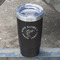 Fish Black Polar Camel Tumbler - 20oz - Angled