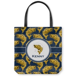 Fish Canvas Tote Bag - Large - 18"x18" (Personalized)
