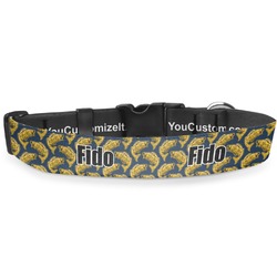 Fish Deluxe Dog Collar - Medium (11.5" to 17.5") (Personalized)