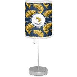 Fish 7" Drum Lamp with Shade Linen (Personalized)