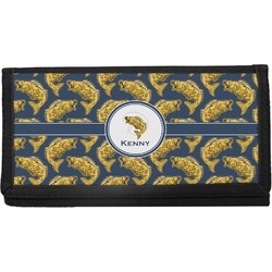 Fish Canvas Checkbook Cover (Personalized)