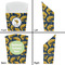 Fish French Fry Favor Box - Front & Back View