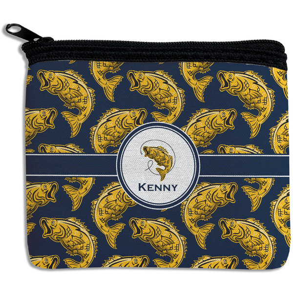 Custom Fish Rectangular Coin Purse (Personalized)