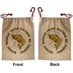 Fish Santa Sack - Front & Back (Personalized)