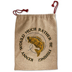 Fish Santa Sack - Front (Personalized)