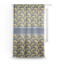 Fish Sheer Curtain - 50"x84"