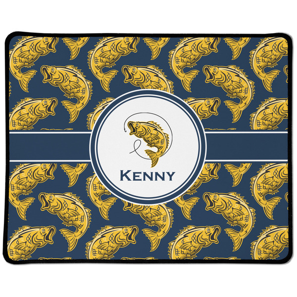 Custom Fish Large Gaming Mouse Pad - 12.5" x 10" (Personalized)