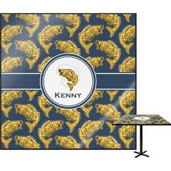 Fish Square Table Top - 24" (Personalized)