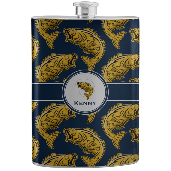 Custom Fish Stainless Steel Flask (Personalized)