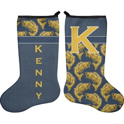 Fish Holiday Stocking - Double-Sided - Neoprene (Personalized)