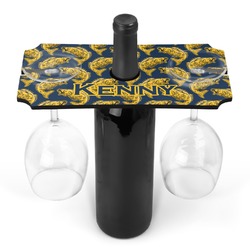 Fish Wine Bottle & Glass Holder (Personalized)