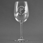 Fish Wine Glass (Single) (Personalized)