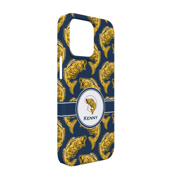 Custom Fish iPhone Case - Plastic - iPhone 13 Pro (Personalized)