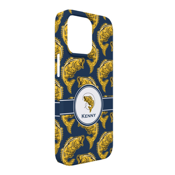 Custom Fish iPhone Case - Plastic - iPhone 13 Pro Max (Personalized)