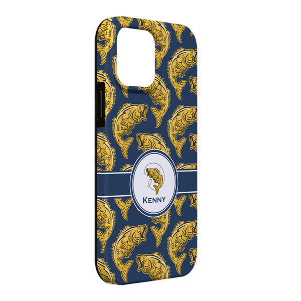 Custom Fish iPhone Case - Rubber Lined - iPhone 13 Pro Max (Personalized)