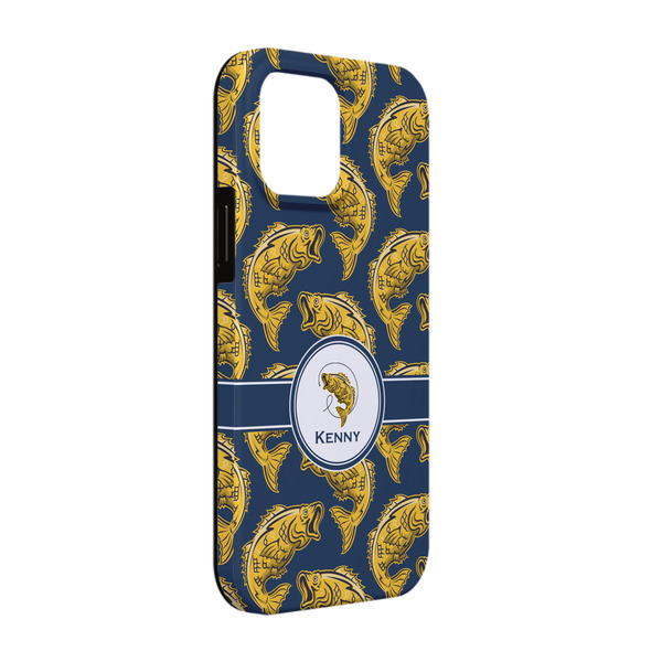 Custom Fish iPhone Case - Rubber Lined - iPhone 13 Pro (Personalized)