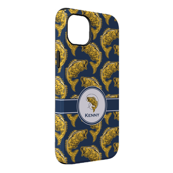 Custom Fish iPhone Case - Rubber Lined - iPhone 14 Pro Max (Personalized)