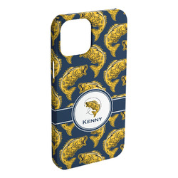 Fish iPhone Case - Plastic - iPhone 15 Pro Max (Personalized)
