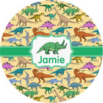 Dinosaurs Multipurpose Round Labels - 1" (Personalized)