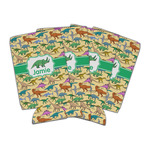 Dinosaurs Can Cooler (16 oz) - Set of 4 (Personalized)