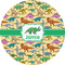 Dinosaurs 2" Multipurpose Round Labels - Single Sticker