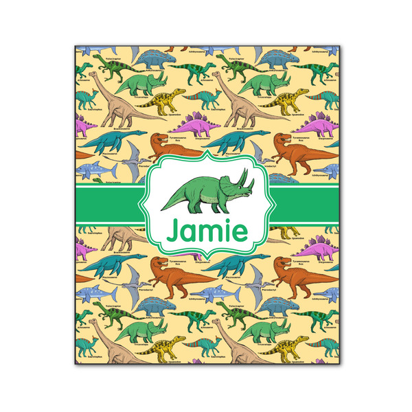 Custom Dinosaurs Wood Print - 20x24 (Personalized)