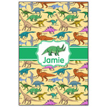 Dinosaurs Wood Print - 20x30 (Personalized)