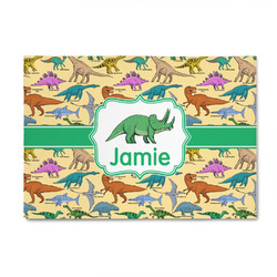 Dinosaurs 4' x 6' Indoor Area Rug (Personalized)