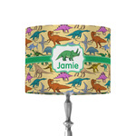 Dinosaurs 8" Drum Lamp Shade - Fabric (Personalized)