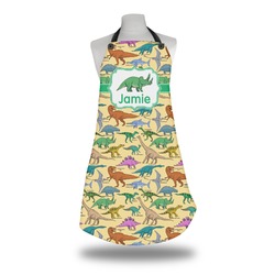 Dinosaurs Apron w/ Name or Text