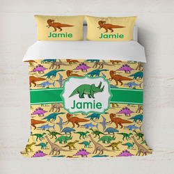 Dinosaurs Duvet Cover Set - Full / Queen (Personalized)