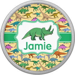 Dinosaurs Cabinet Knob (Silver) (Personalized)