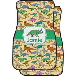 Dinosaurs Car Floor Mats (Front Seat) (Personalized)