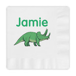 Dinosaurs Embossed Decorative Napkins (Personalized)