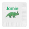 Dinosaurs Embossed Decorative Napkin - Front View