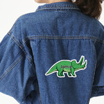 Dinosaurs Large Custom Shape Patch - 2XL (Personalized)