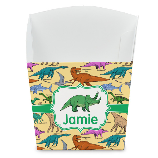 Custom Dinosaurs French Fry Favor Boxes (Personalized)