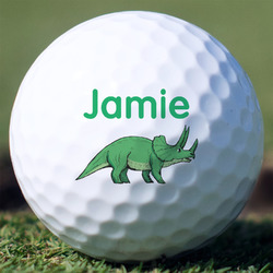Dinosaurs Golf Balls - Titleist Pro V1 - Set of 12 (Personalized)