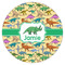 Dinosaurs Icing Circle - XSmall - Single