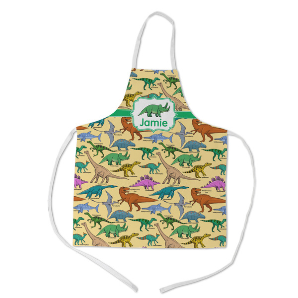 Custom Dinosaurs Kid's Apron - Medium (Personalized)