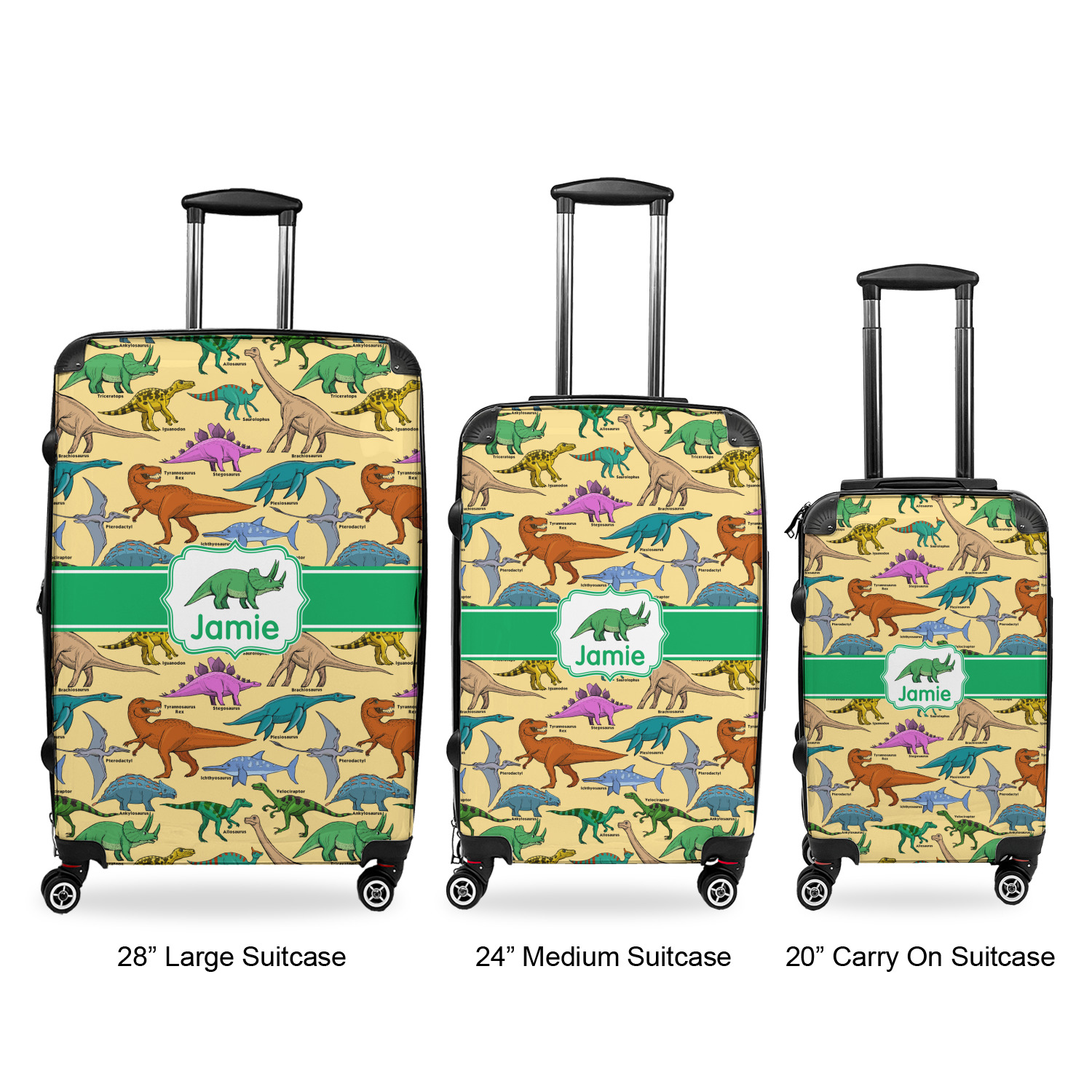 dinosaur luggage