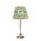 Dinosaurs Poly Film Empire Lampshade - On Stand