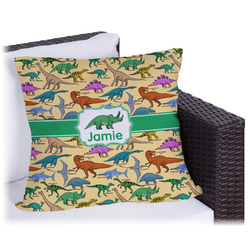 Dinosaurs Outdoor Pillow - 16" (Personalized)