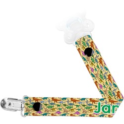 Dinosaurs Pacifier Clip (Personalized)