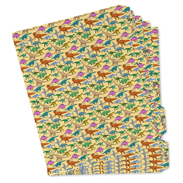 Custom Dinosaurs Binder Tab Divider Set (Personalized)