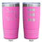 Dinosaurs Pink Polar Camel Tumbler - 20oz - Double Sided - Approval