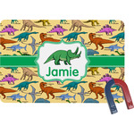 Dinosaurs Rectangular Fridge Magnet (Personalized)